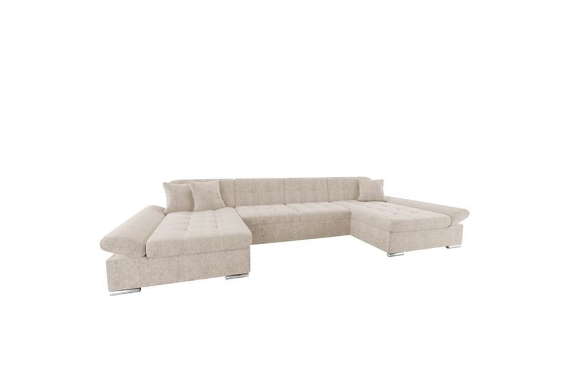 Dewitt Soffa Dubbeldivan 4-sits - Beige - Möbler - Soffa - U-soffa