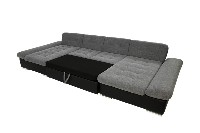 Dewitt Soffa Dubbeldivan 4-sits - Blå - Möbler - Soffa - U-soffa