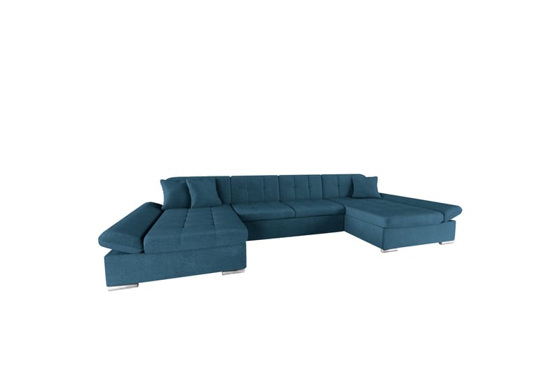 Dewitt Soffa Dubbeldivan 4-sits - Blå - Möbler - Soffa - U-soffa