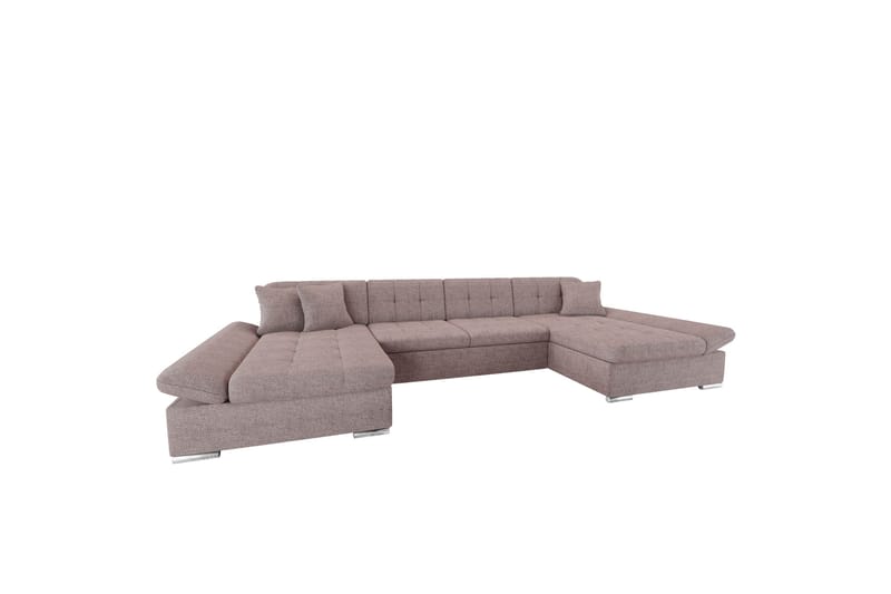 Dewitt Soffa Dubbeldivan 4-sits - Brun - Möbler - Soffa - U-soffa