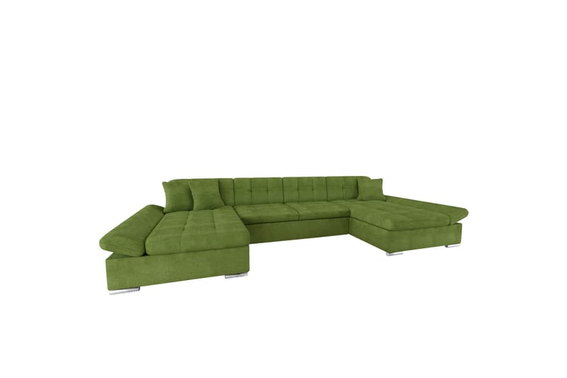 Dewitt Soffa Dubbeldivan 4-sits - Grön - Möbler - Soffa - U-soffa