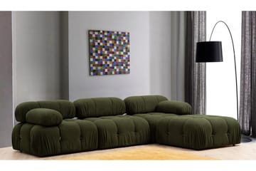 Bubblig Divansoffa 3-sits 288 cm Belgin