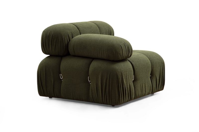 Divansoffa 3-sits Belgin - Grön - 2 sits soffa med divan - 4 sits soffa med divan - Sammetssoffa - Skinnsoffa - 3 sits soffa med divan - Divansoffa & schäslongsoffa