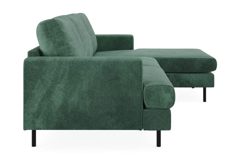 Soffa m. Divan Armunia Compact 3-sits - Grön - Möbler - Soffa - Divansoffa & schäslongsoffa - 3 sits soffa med divan