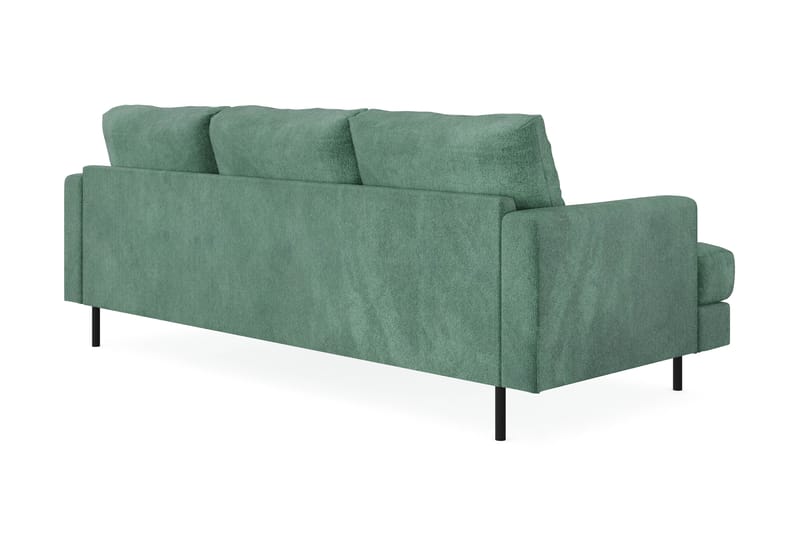 Soffa m. Divan Armunia Compact 3-sits - Grön - Möbler - Soffa - Divansoffa & schäslongsoffa - 3 sits soffa med divan