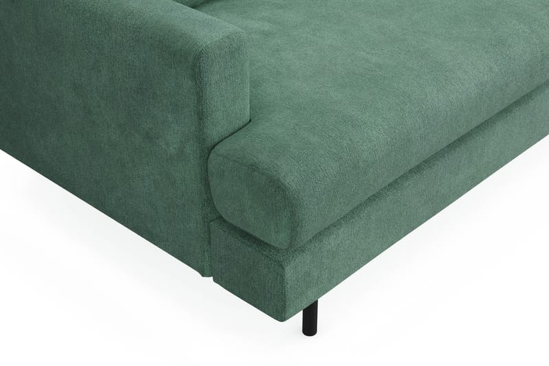 Soffa m. Divan Armunia Compact 3-sits - Grön - Möbler - Soffa - Divansoffa & schäslongsoffa - 3 sits soffa med divan