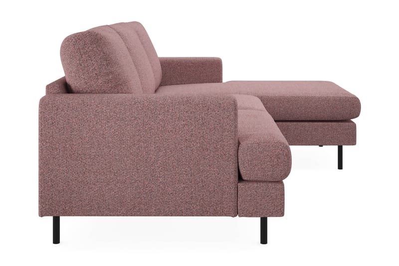 Soffa m. Divan Armunia Compact 3-sits - Lila - Möbler - Soffa - Divansoffa & schäslongsoffa - 3 sits soffa med divan