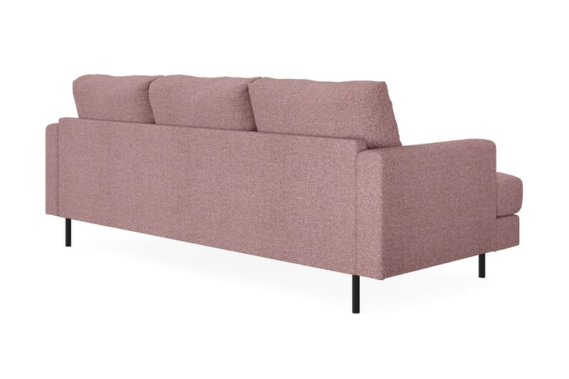 Soffa m. Divan Armunia Compact 3-sits - Lila - Möbler - Soffa - Divansoffa & schäslongsoffa - 3 sits soffa med divan