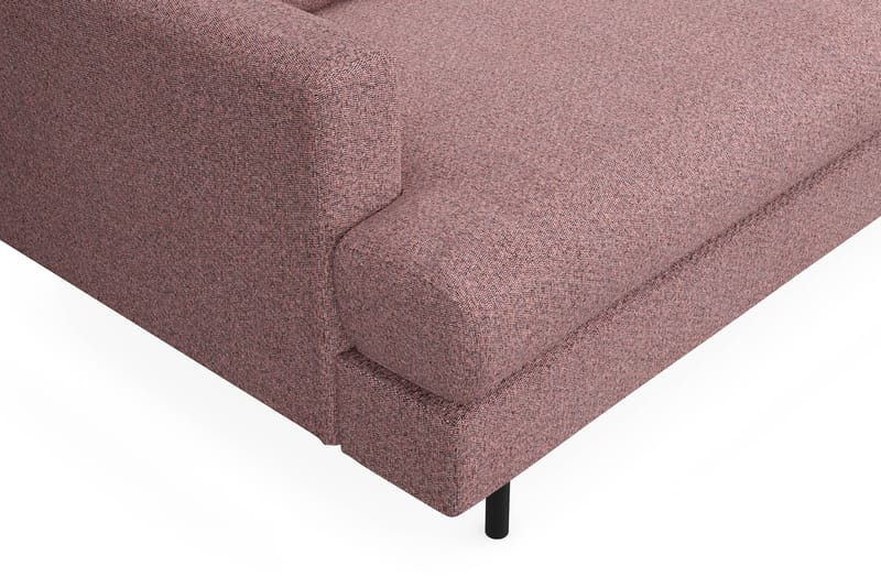 Soffa m. Divan Armunia Compact 3-sits - Lila - Möbler - Soffa - Divansoffa & schäslongsoffa - 3 sits soffa med divan