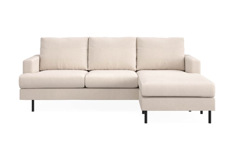 Soffa m. Divan Höger Armunia Compact 3-sits - Beige - Möbler - Soffa - Divansoffa & schäslongsoffa - 3 sits soffa med divan