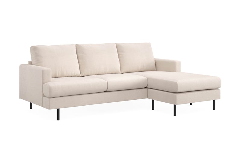 Soffa m. Divan Höger Armunia Compact 3-sits - Beige - Möbler - Soffa - Divansoffa & schäslongsoffa - 3 sits soffa med divan