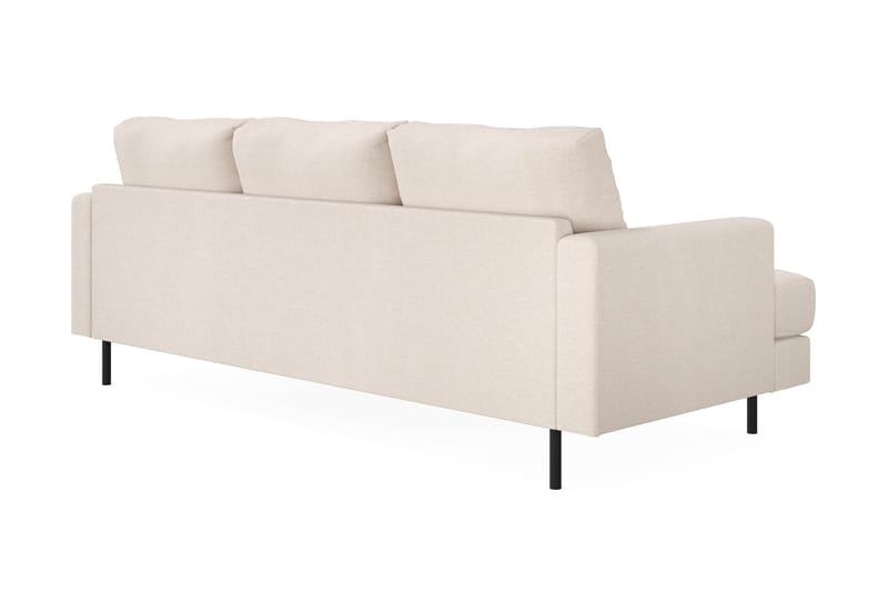 Soffa m. Divan Höger Armunia Compact 3-sits - Beige - Möbler - Soffa - Divansoffa & schäslongsoffa - 3 sits soffa med divan