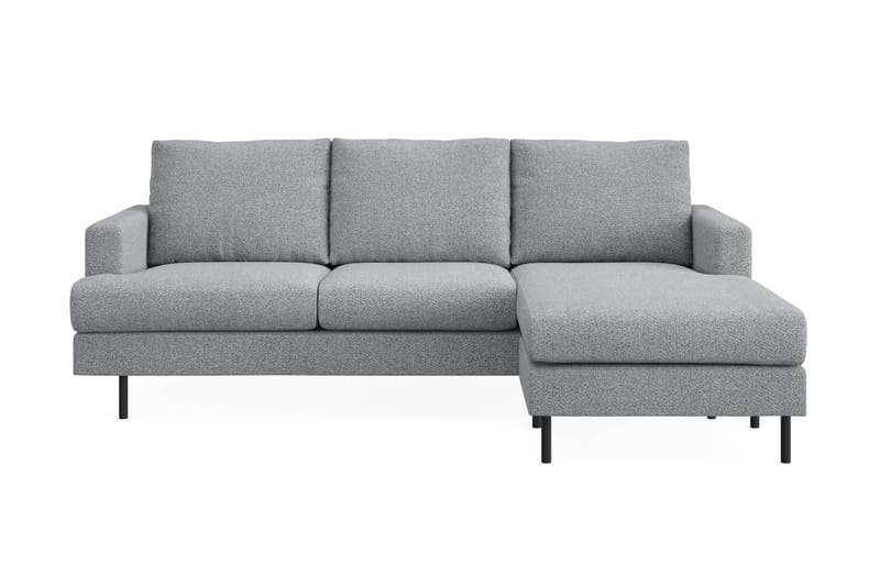 Soffa m. Divan Höger Armunia Compact 3-sits - Grå - Möbler - Soffa - Divansoffa & schäslongsoffa - 3 sits soffa med divan