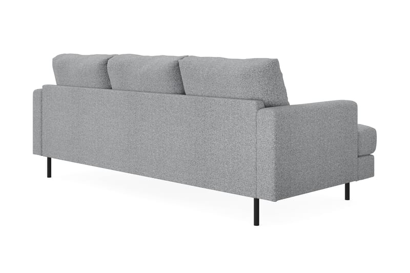 Soffa m. Divan Höger Armunia Compact 3-sits - Grå - Möbler - Soffa - Divansoffa & schäslongsoffa - 3 sits soffa med divan