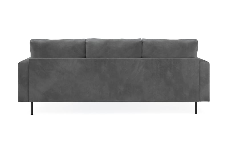 Soffa m. Divan Höger Armunia Compact 3-sits - Grå - Möbler - Soffa - Divansoffa & schäslongsoffa - 3 sits soffa med divan