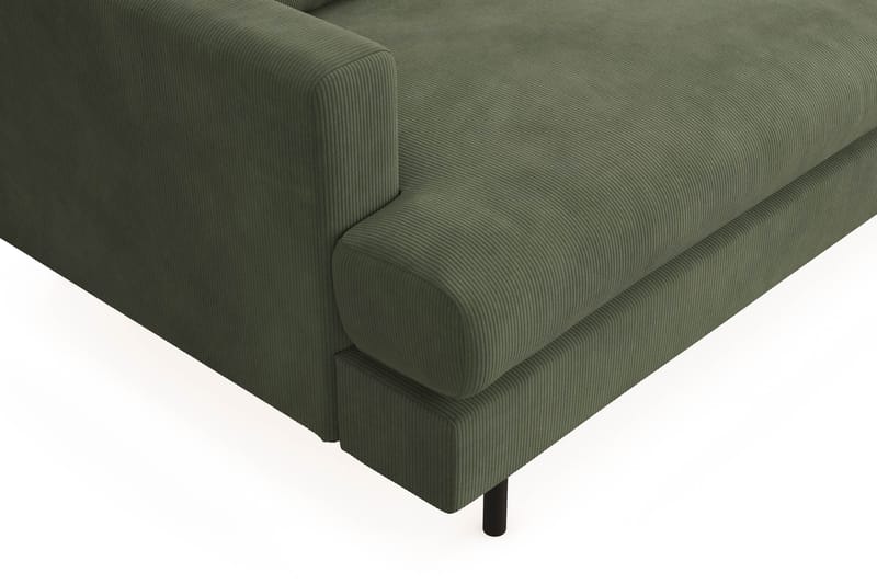 Soffa m. Divan Höger Armunia Compact 3-sits - Grön - Möbler - Soffa - Divansoffa & schäslongsoffa - 3 sits soffa med divan