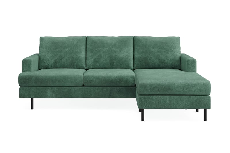 Soffa m. Divan Höger Armunia Compact 3-sits - Grön - Möbler - Soffa - Divansoffa & schäslongsoffa - 3 sits soffa med divan