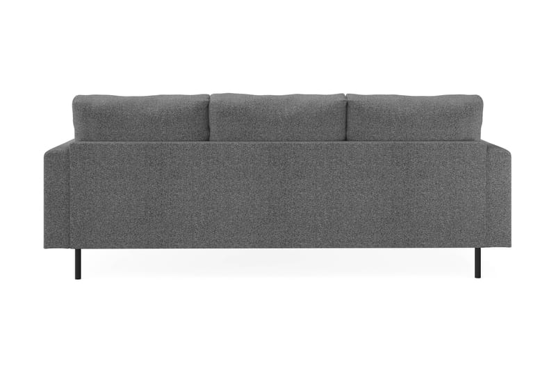 Soffa m. Divan Höger Armunia Compact 3-sits - Mörkgrå - Möbler - Soffa - Divansoffa & schäslongsoffa - 3 sits soffa med divan