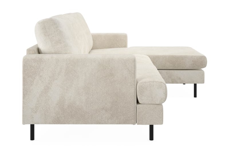 Soffa m. Divan Höger Armunia Compact 3-sits - Vit - Möbler - Soffa - Divansoffa & schäslongsoffa - 3 sits soffa med divan