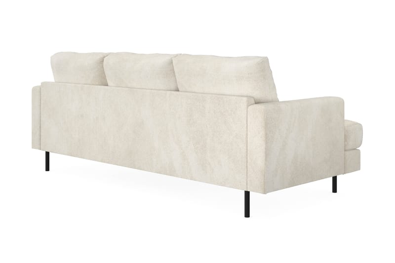 Soffa m. Divan Höger Armunia Compact 3-sits - Vit - Möbler - Soffa - Divansoffa & schäslongsoffa - 3 sits soffa med divan