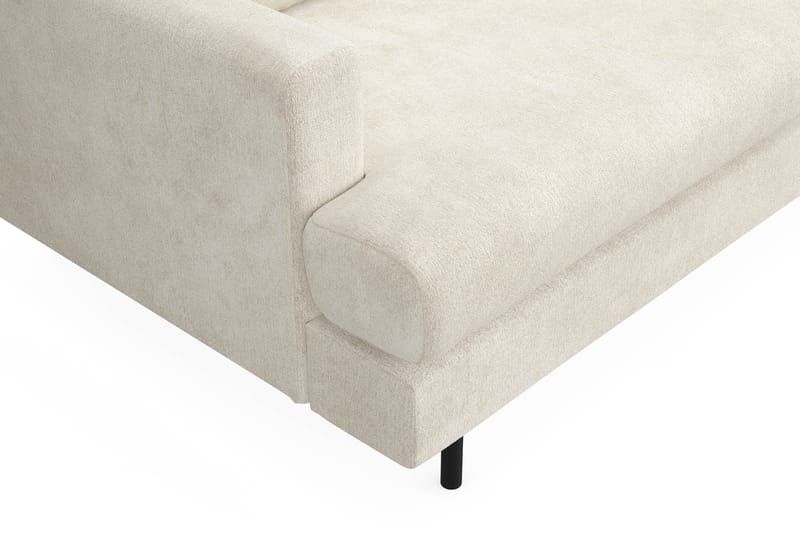 Soffa m. Divan Höger Armunia Compact 3-sits - Vit - Möbler - Soffa - Divansoffa & schäslongsoffa - 3 sits soffa med divan