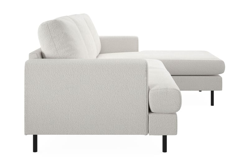 Soffa m. Divan Höger Armunia Compact 3-sits - Vit - Möbler - Soffa - Divansoffa & schäslongsoffa - 3 sits soffa med divan