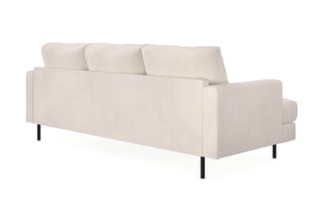 Soffa m. Divan Höger Menard Compact 3-sits - Beige - Möbler - Soffa - Divansoffa & schäslongsoffa - 3 sits soffa med divan