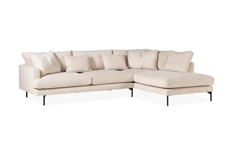 3-sits Soffa med Schäslong Armunia Höger - Beige - Möbler - Soffa - Divansoffa & schäslongsoffa - 4 sits soffa med divan