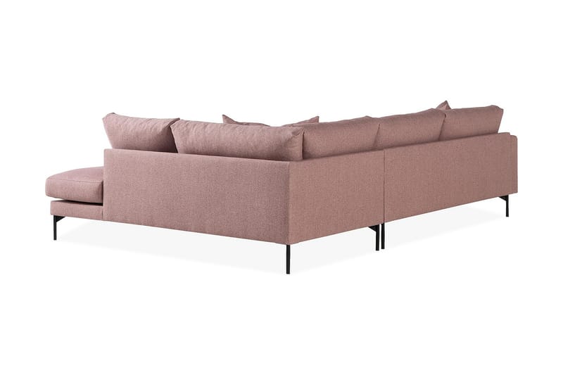 3-sits Soffa med Schäslong Armunia Höger - Lila - Möbler - Soffa - Divansoffa & schäslongsoffa - 4 sits soffa med divan