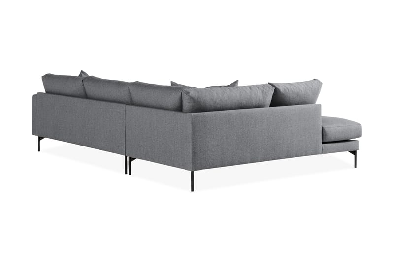 3-sits Soffa med Schäslong Armunia Vänster - Mörkgrå - Möbler - Soffa - Divansoffa & schäslongsoffa - 4 sits soffa med divan