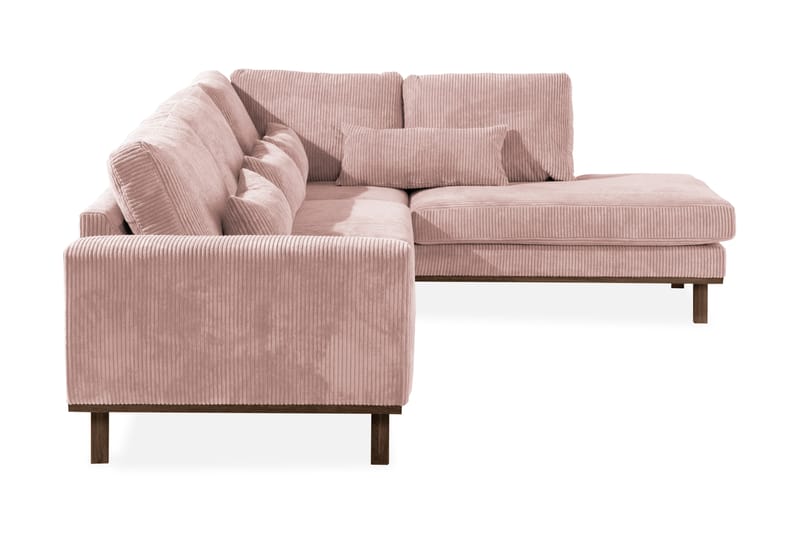 Divansoffa Haga 2,5-sits - Rosa - Möbler - Soffa - Divansoffa & schäslongsoffa - 4 sits soffa med divan