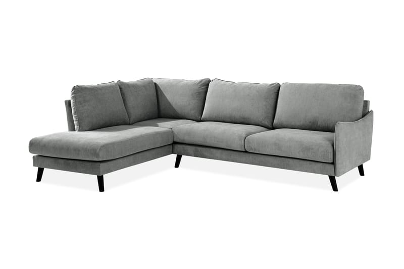 Schäslongsoffa Colt Lyx Vänster - Grå - Möbler - Soffa - Divansoffa & schäslongsoffa - 4 sits soffa med divan