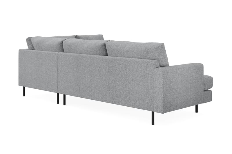 Soffa m. Schäslong Armunia Compact 4-sits - Grå - Möbler - Soffa - Divansoffa & schäslongsoffa - 4 sits soffa med divan