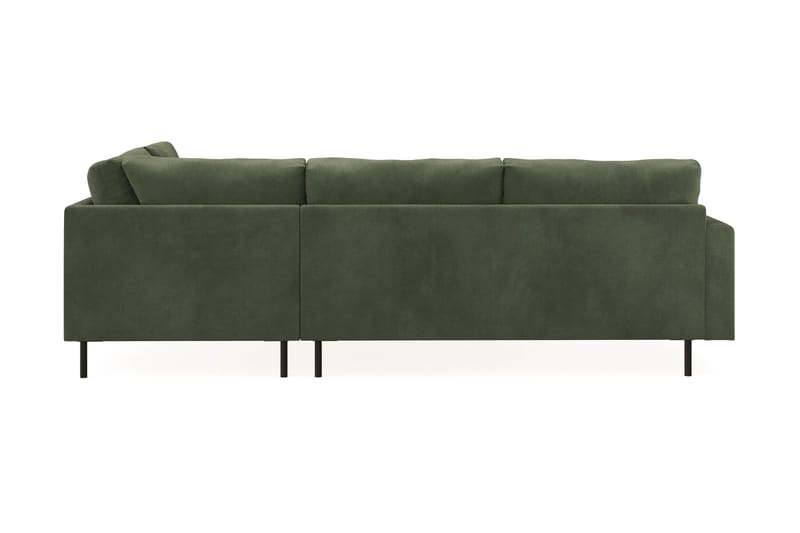 Soffa m. Schäslong Armunia Compact 4-sits - Grön - 2 sits soffa med divan - 4 sits soffa med divan - Sammetssoffa - Skinnsoffa - 3 sits soffa med divan - Divansoffa & schäslongsoffa