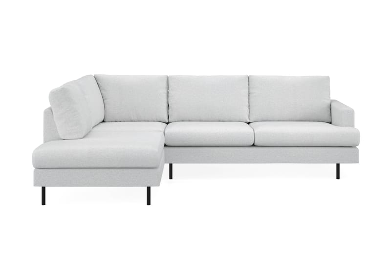 Soffa m. Schäslong Armunia Compact 4-sits - Ljusgrå - Möbler - Soffa - Divansoffa & schäslongsoffa - 4 sits soffa med divan