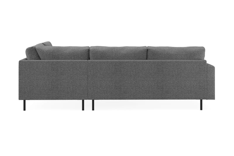 Soffa m. Schäslong Armunia Compact 4-sits - Mörkgrå - Möbler - Soffa - Divansoffa & schäslongsoffa - 4 sits soffa med divan