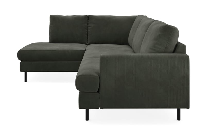 Soffa m. Schäslong Armunia Compact 4-sits - Mörkgrön - Möbler - Soffa - Divansoffa & schäslongsoffa - 4 sits soffa med divan