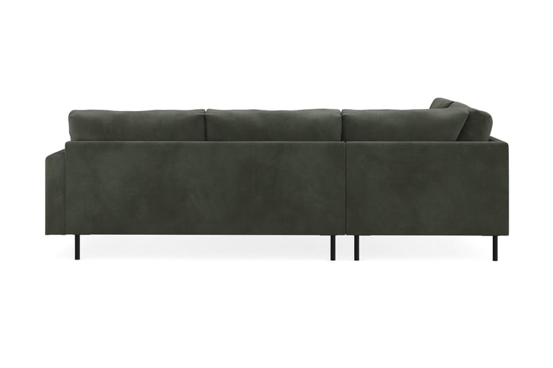 Soffa m. Schäslong Armunia Compact 4-sits - Mörkgrön - Möbler - Soffa - Divansoffa & schäslongsoffa - 4 sits soffa med divan