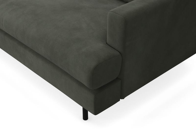 Soffa m. Schäslong Armunia Compact 4-sits - Mörkgrön - Möbler - Soffa - Divansoffa & schäslongsoffa - 4 sits soffa med divan