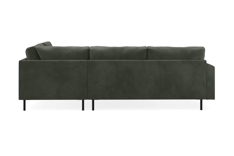 Soffa m. Schäslong Armunia Compact 4-sits - Mörkgrön - Möbler - Soffa - Divansoffa & schäslongsoffa - 4 sits soffa med divan