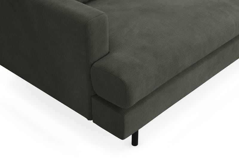 Soffa m. Schäslong Armunia Compact 4-sits - Mörkgrön - Möbler - Soffa - Divansoffa & schäslongsoffa - 4 sits soffa med divan