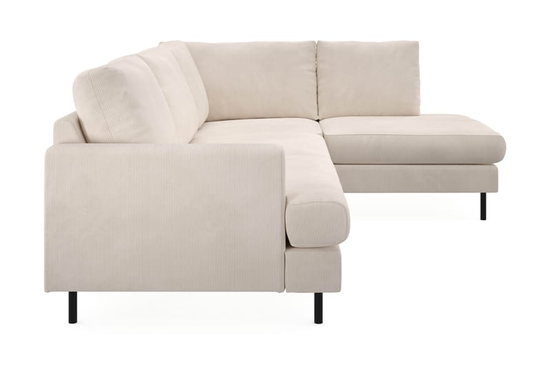 Soffa m. Schäslong Menard Compact 4-sits - Beige - Möbler - Soffa - Divansoffa & schäslongsoffa - 4 sits soffa med divan