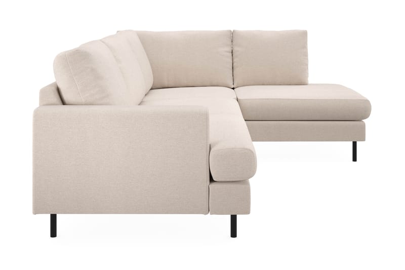 Soffa m. Schäslong Menard Compact 4-sits - Beige - Möbler - Soffa - Divansoffa & schäslongsoffa - 4 sits soffa med divan