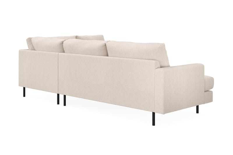 Soffa m. Schäslong Menard Compact 4-sits - Beige - Möbler - Soffa - Divansoffa & schäslongsoffa - 4 sits soffa med divan