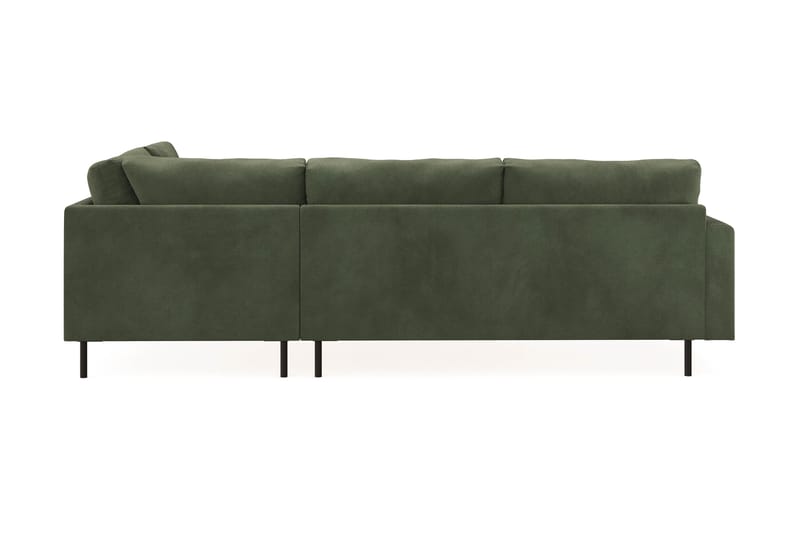 Soffa m. Schäslong Menard Compact 4-sits - Grön - Möbler - Soffa - Divansoffa & schäslongsoffa - 4 sits soffa med divan