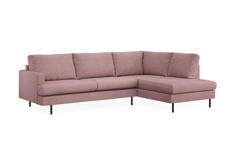 Soffa m. Schäslong Menard Compact 4-sits - Lila - Möbler - Soffa - Divansoffa & schäslongsoffa - 4 sits soffa med divan