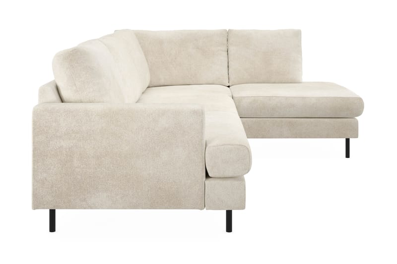 Soffa m. Schäslong Menard Compact 4-sits - Vit - Möbler - Soffa - Divansoffa & schäslongsoffa - 4 sits soffa med divan