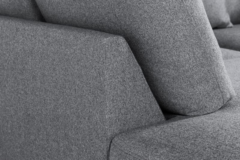 4-sits Soffa med Schäslong Menard Vänster - Grå - Möbler - Soffa - Divansoffa & schäslongsoffa - 4 sits soffa med divan