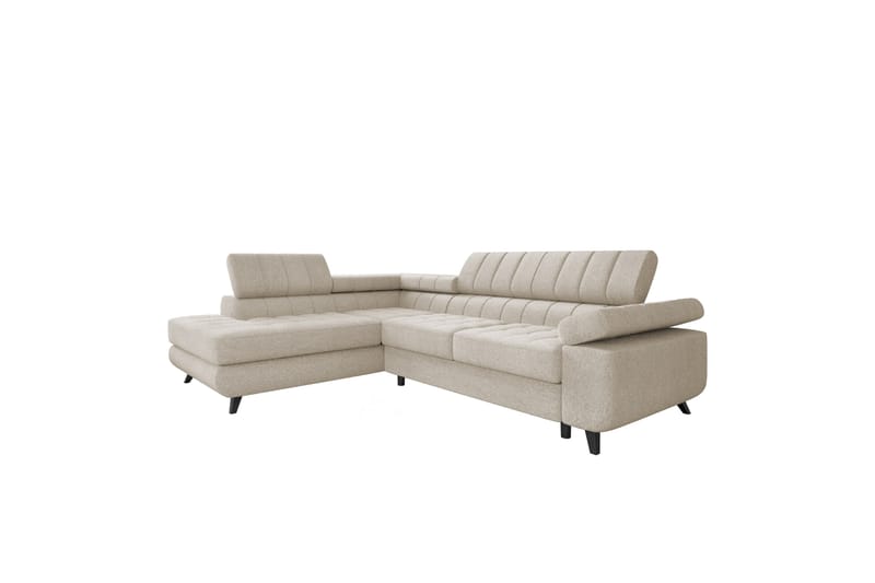 Amshyttan Soffa med Schäslong 3-sits - Beige - Möbler - Soffa - Divansoffa & schäslongsoffa - 3 sits soffa med divan