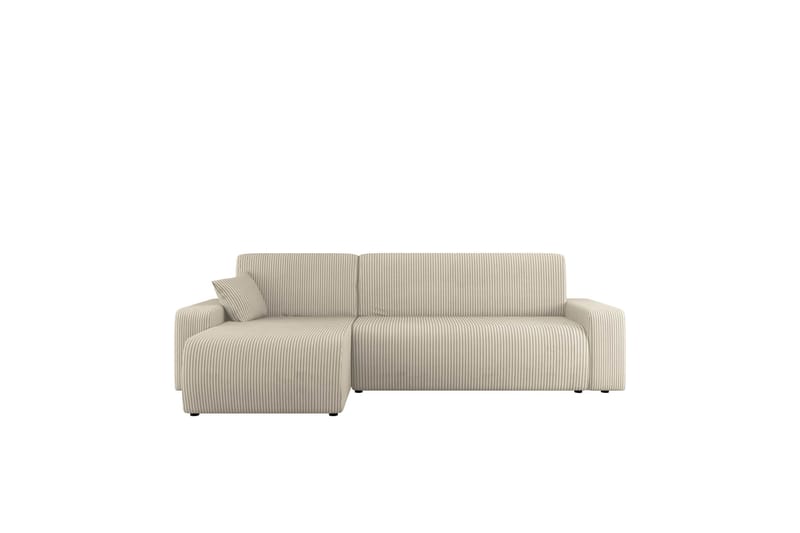 Barile Soffa med Divan 3-sits - Beige - Möbler - Soffa - Divansoffa & schäslongsoffa - 3 sits soffa med divan